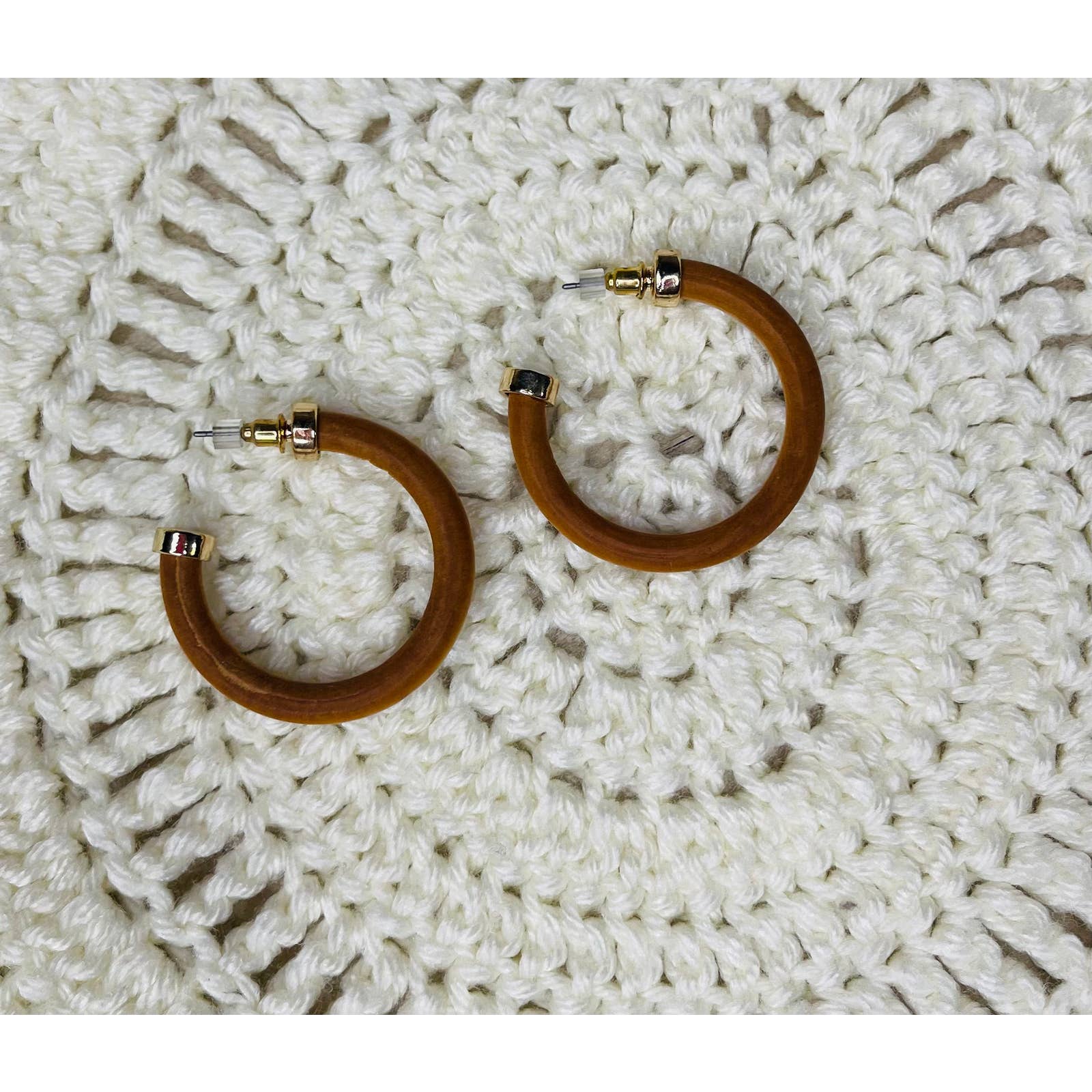 Brown Hoops
